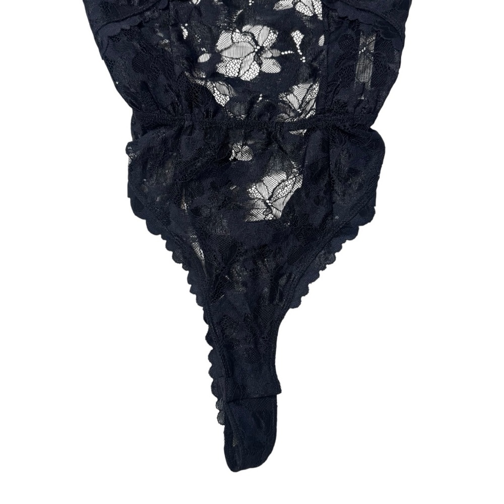 NWT New $98 Free People Dream Of Me Black Bodysuit Size L - Picture 6 of 9